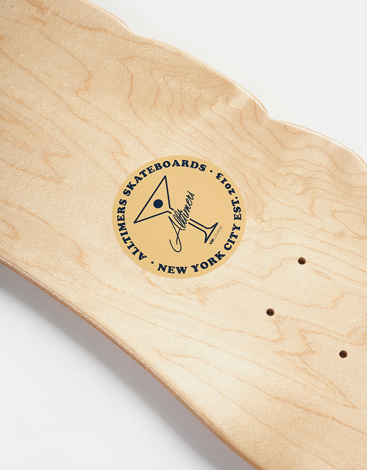 Alltimers Denture Adventure Cruiser Skateboard Deck - 9"