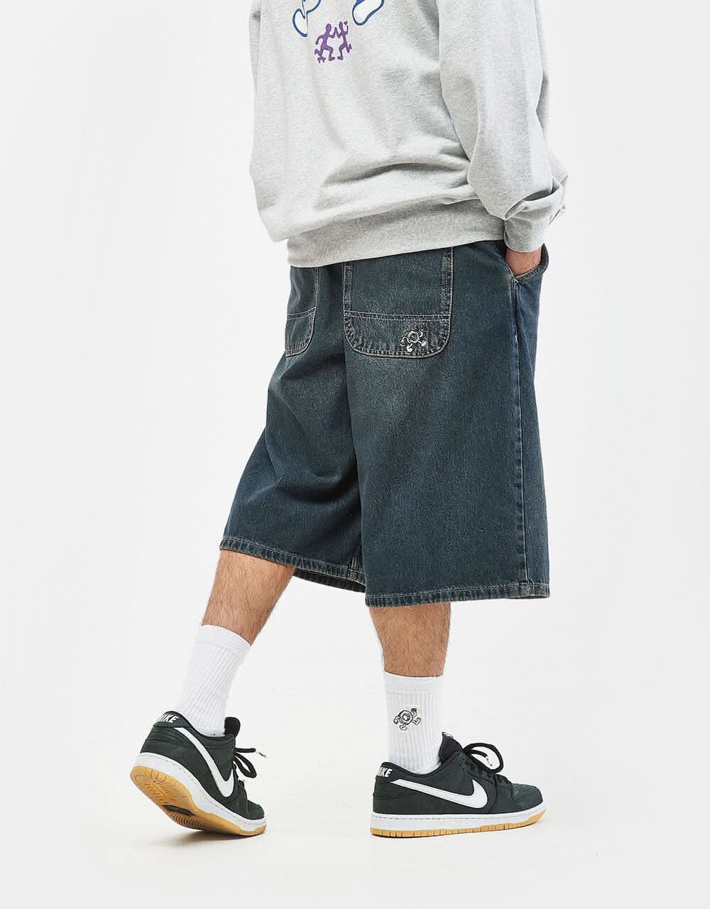 Route One Baggy Jorts XL - Light Wash