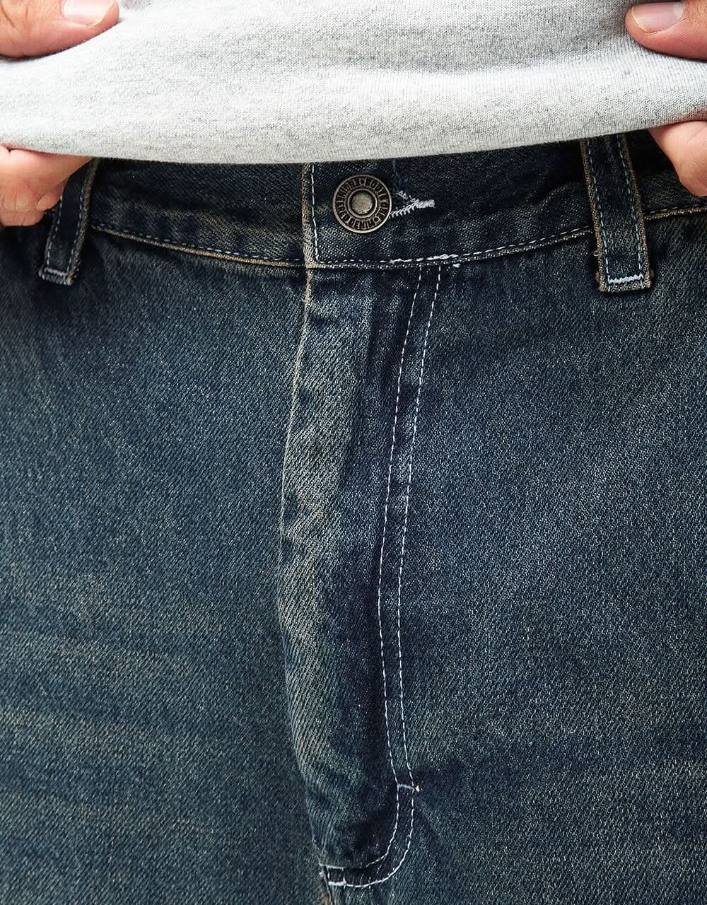 Route One Baggy Jorts XL - Light Wash