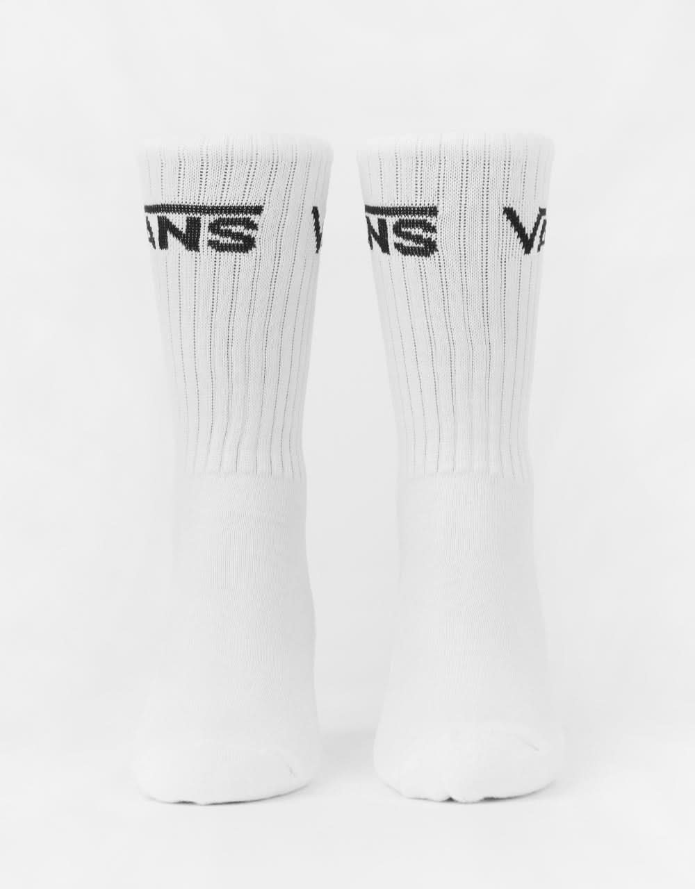 Vans Classic Crew 6 Pack Socks - White