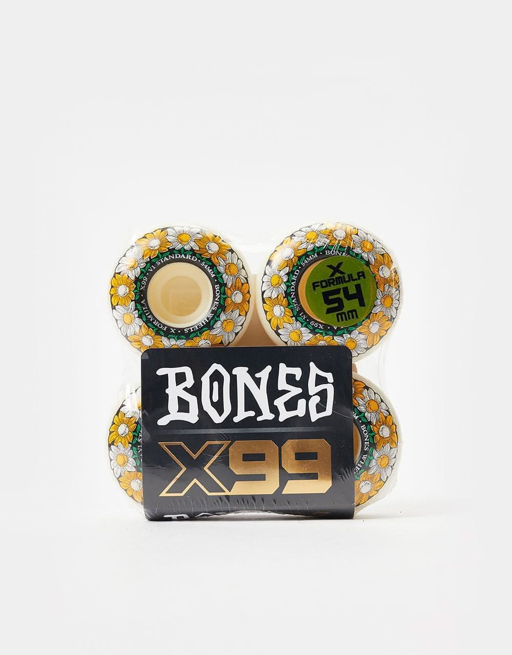 Bones Pushing Up Daisies X-Formula V1 Standard 99a Skateboard Wheels