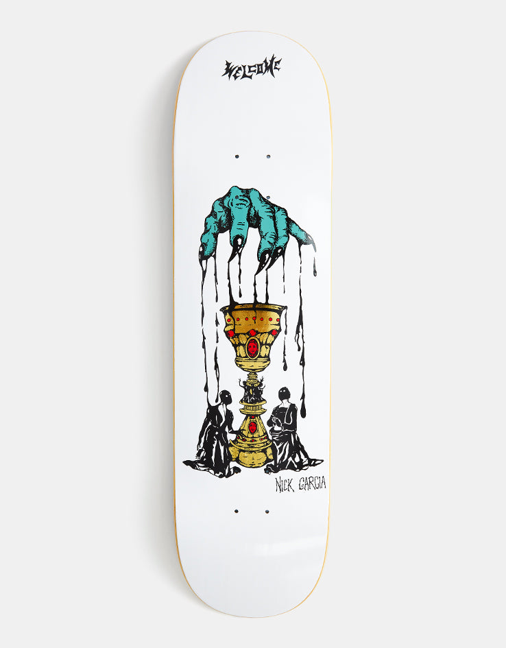 Welcome Garcia Chalice Skateboard Deck - 8.38"