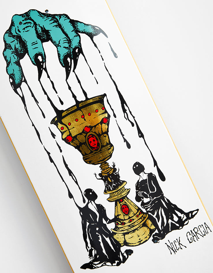 Welcome Garcia Chalice Skateboard Deck - 8.38"