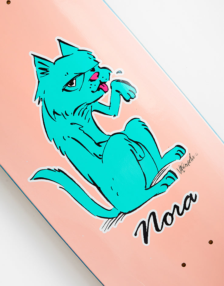 Welcome Nora Feral on Sphynx Skateboard Deck - 8.8"