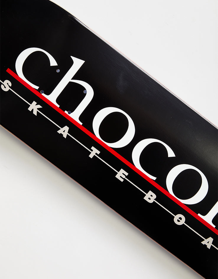 Chocolate Alvarez The Bar Logo G052 Skateboard Deck - 8.25"