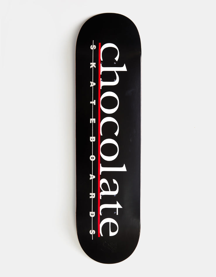 Chocolate Alvarez The Bar Logo G052 Skateboard Deck - 8.25"