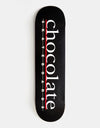Chocolate Alvarez The Bar Logo G052 Skateboard Deck - 8.25"
