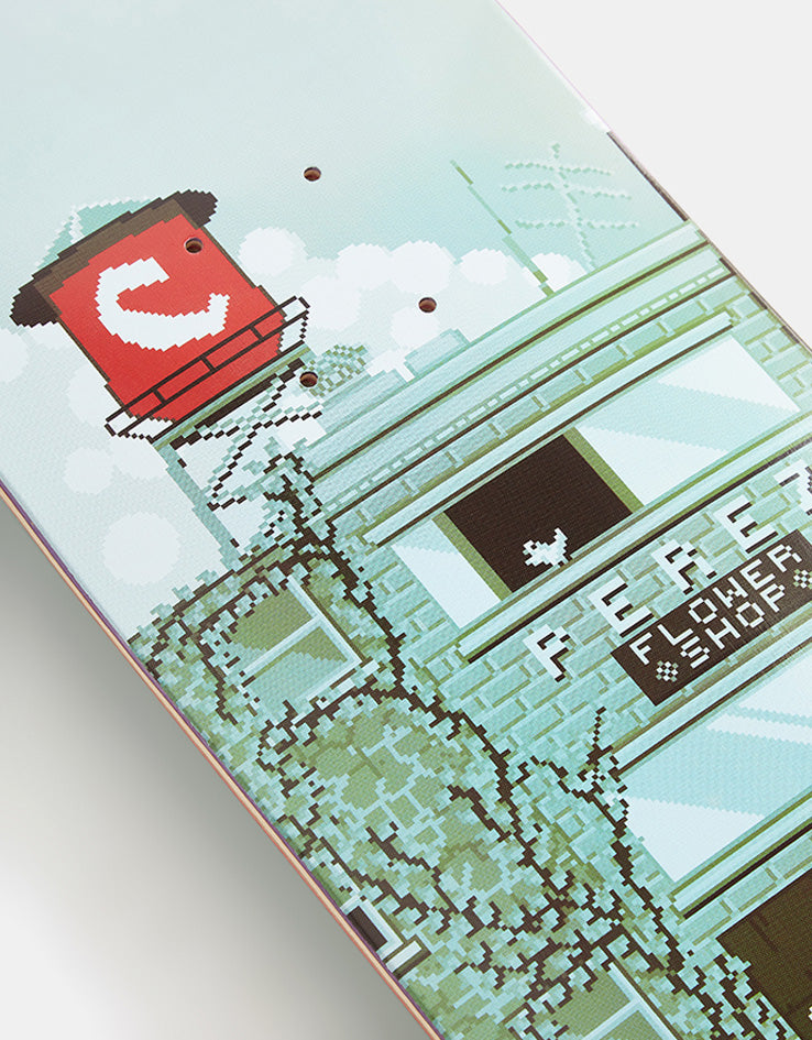 Chocolate Perez Pixel City G059 Skateboard Deck - 8.4"