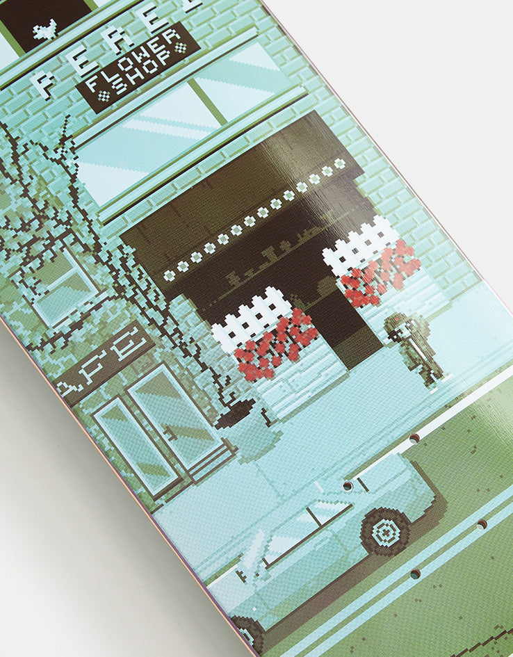 Chocolate Perez Pixel City G059 Skateboard Deck - 8.4"