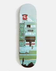 Chocolate Perez Pixel City G059 Skateboard Deck - 8.4"