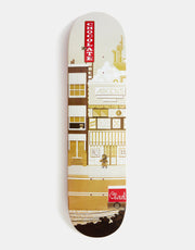 Chocolate Aikens Pixel City G008 Skateboard Deck - 8"