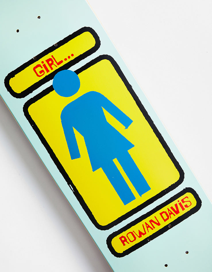 Girl Davis Hand Shakers G052 Skateboard Deck - 8.25"