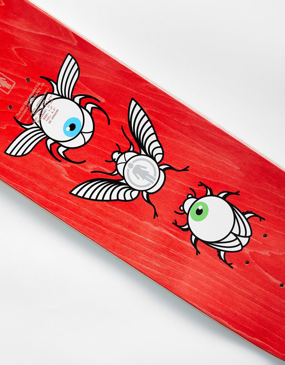 Girl Pacheco Beetle Bum G016 Skateboard Deck - 8.375"