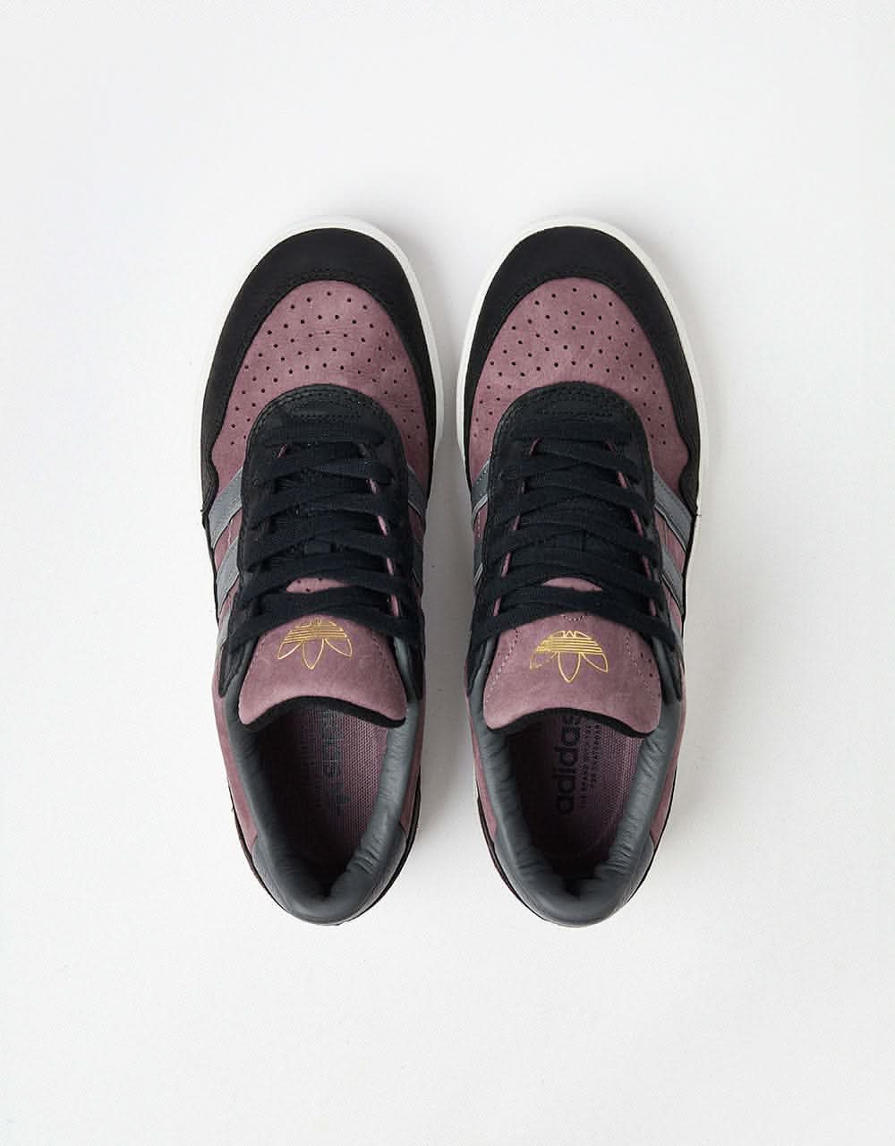 adidas Tyshawn II Skate Shoes - Shadow Fig/Grey/Core Black