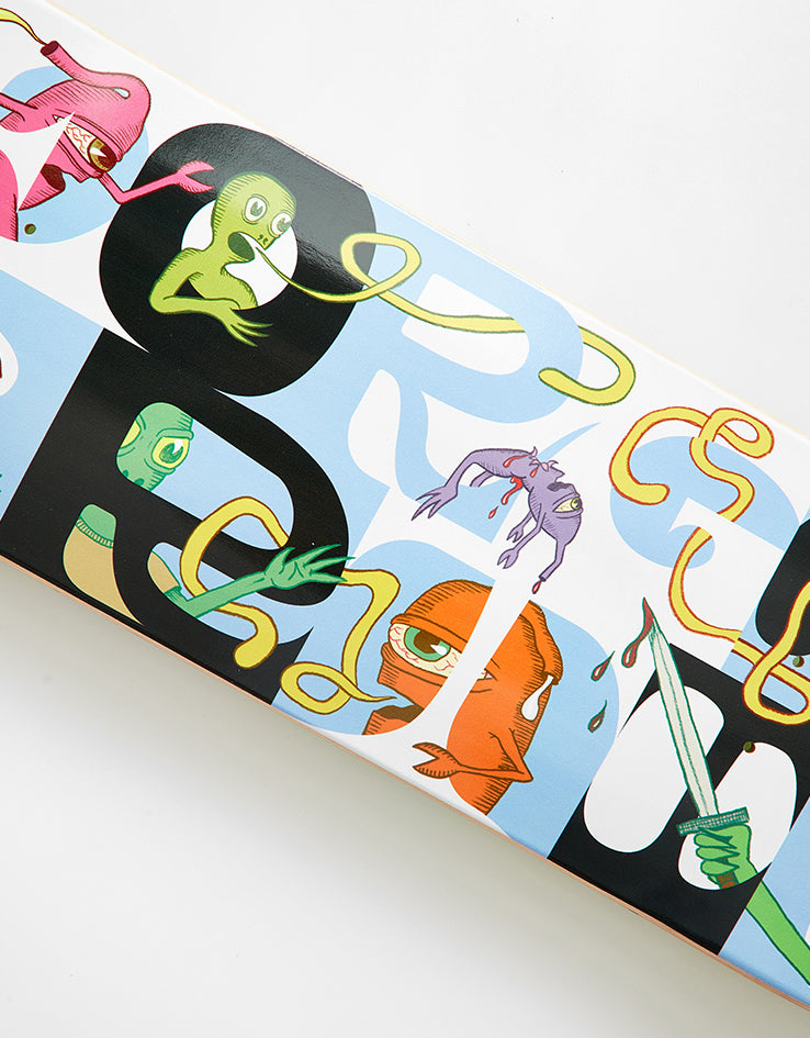 Toy Machine Georgia Name Skateboard Deck - 8.38"