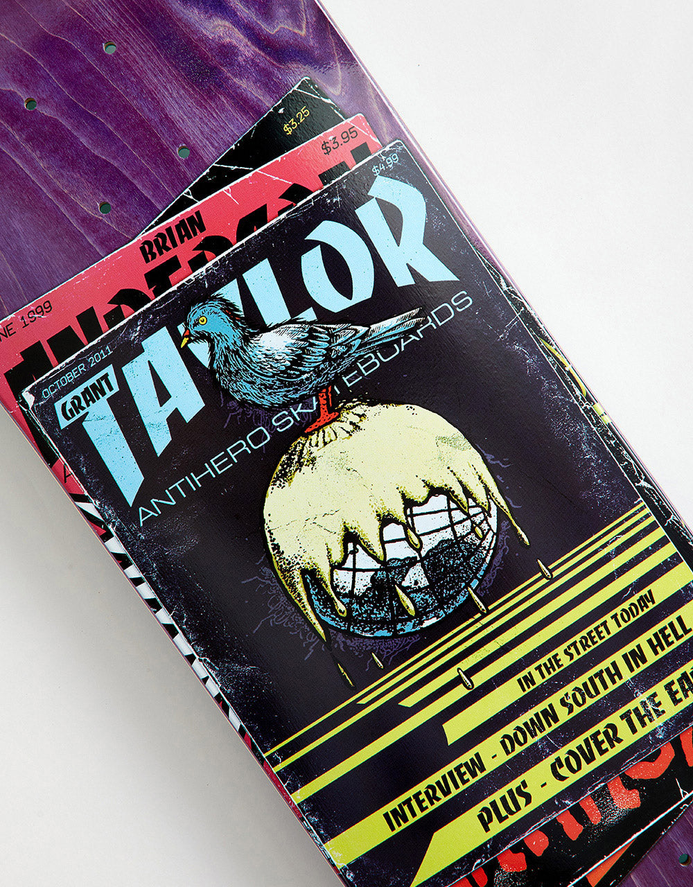 Thrasher x Anti Hero Grant Covers Skateboard Deck - 8.38"