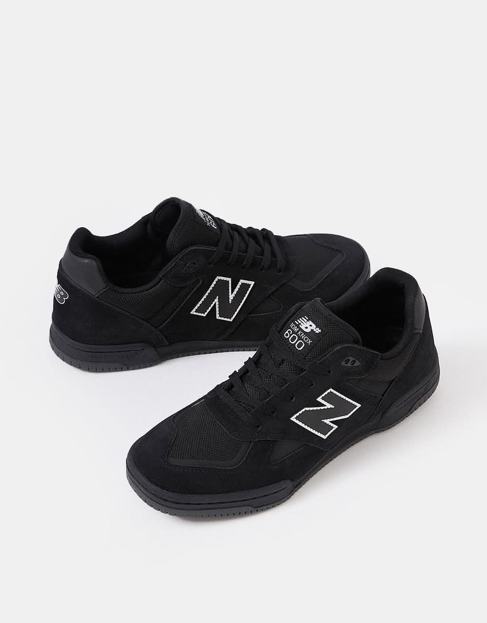 New Balance Numeric Tom Knox 600 Skate Shoes - Black/Black