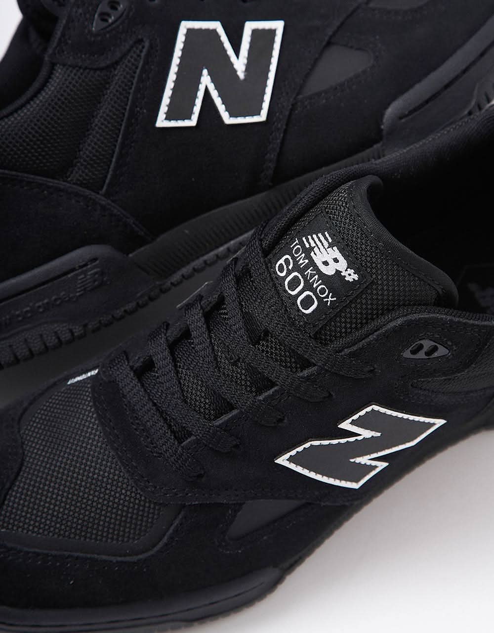 New Balance Numeric Tom Knox 600 Skate Shoes - Black/Black