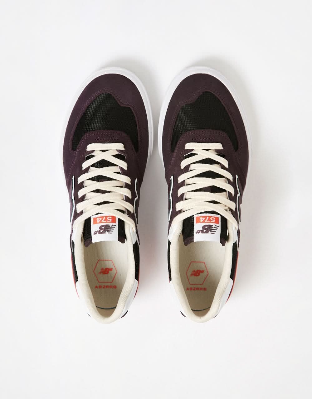 New Balance Numeric 574 Skate Shoes - Purple/Black
