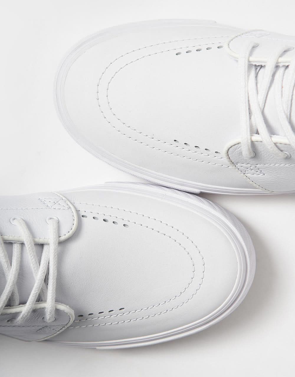 Nike SB 'Orange Label' Zoom Janoski OG+ ISO Skate Shoes - Triple White/Orange