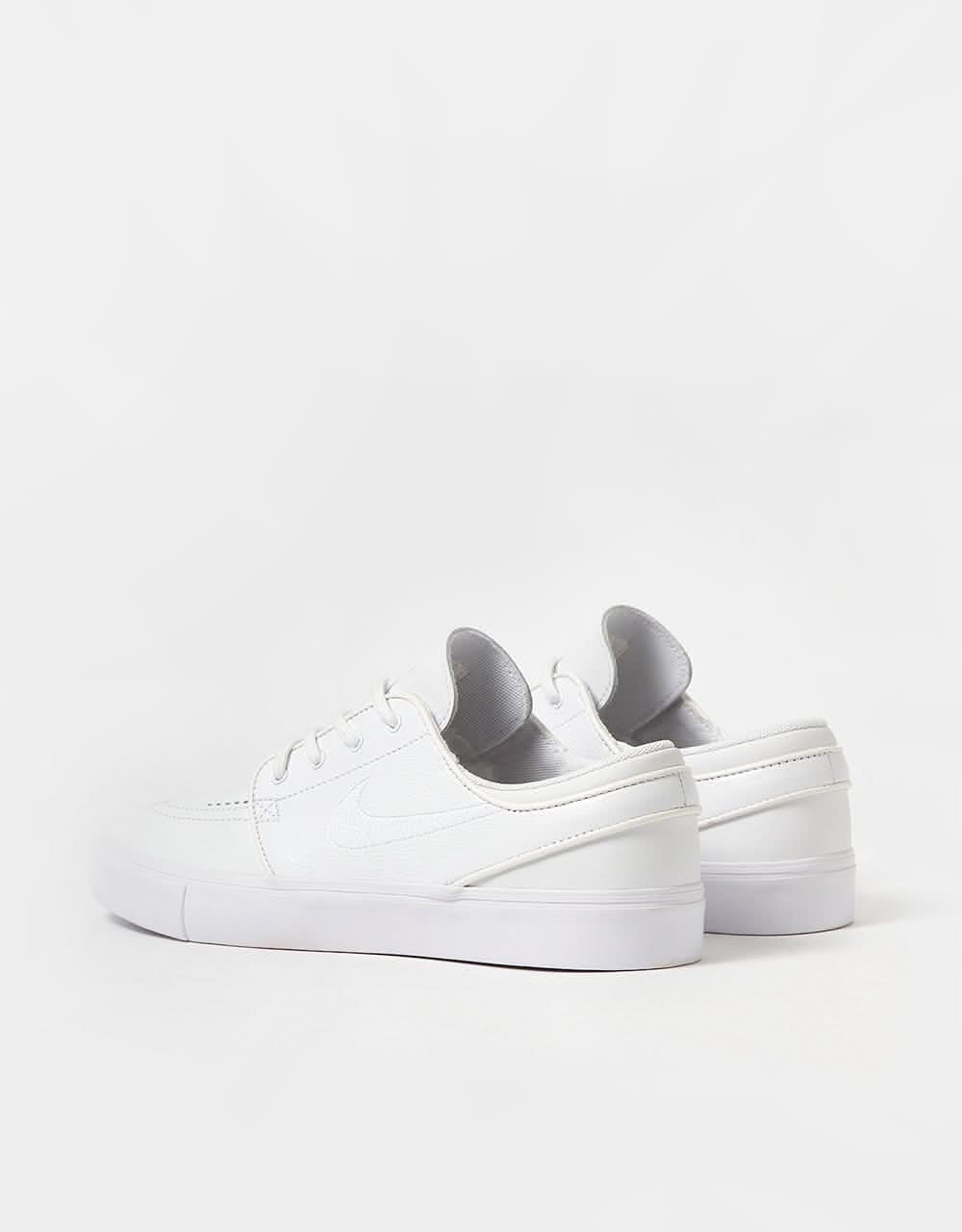 Nike SB 'Orange Label' Zoom Janoski OG+ ISO Skate Shoes - Triple White/Orange