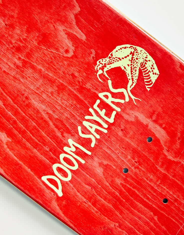 Doomsayers Never Bite 'SQUARE TAIL' Skateboard Deck - 8.5"