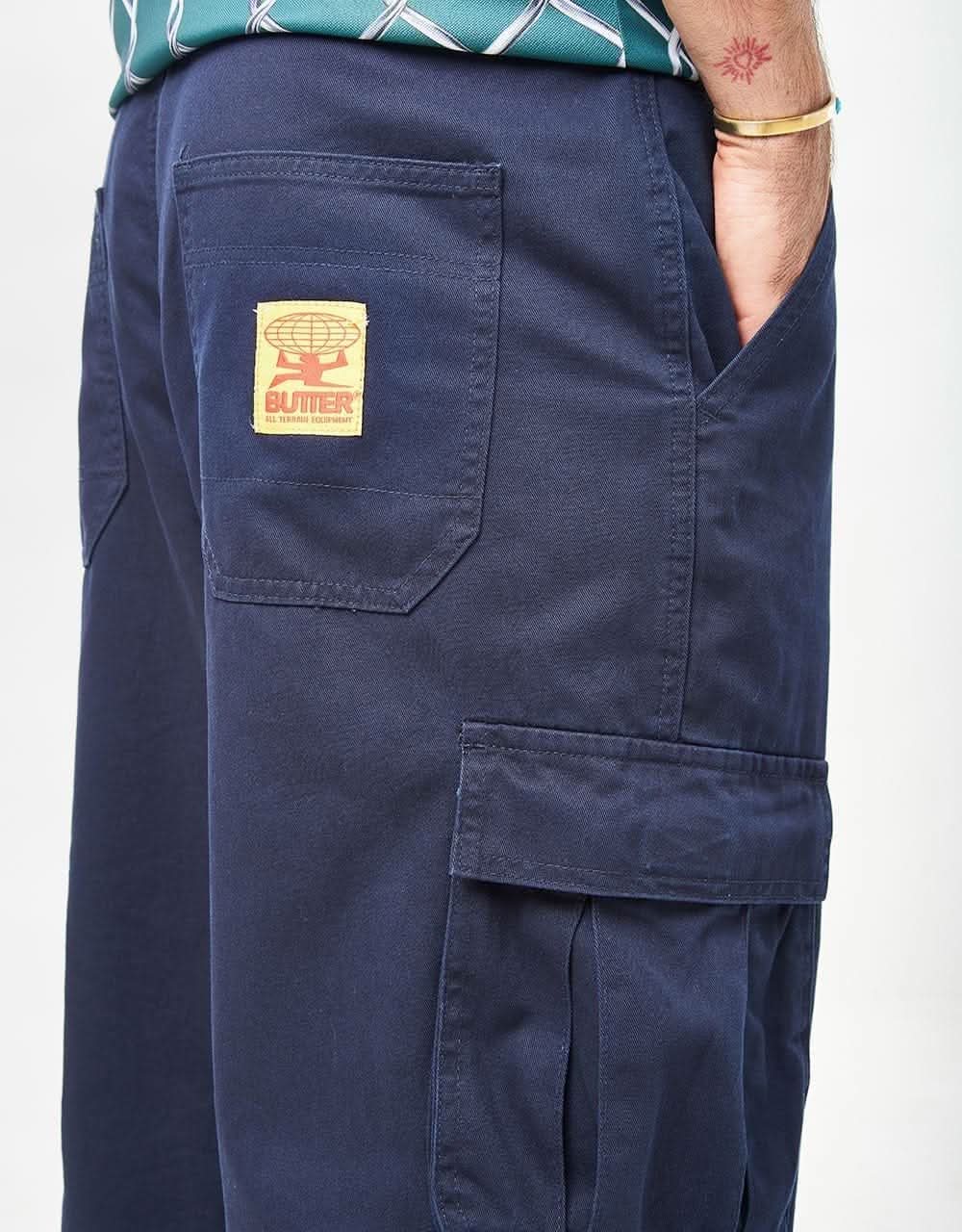 Butter Goods Field Cargo Pant - Navy