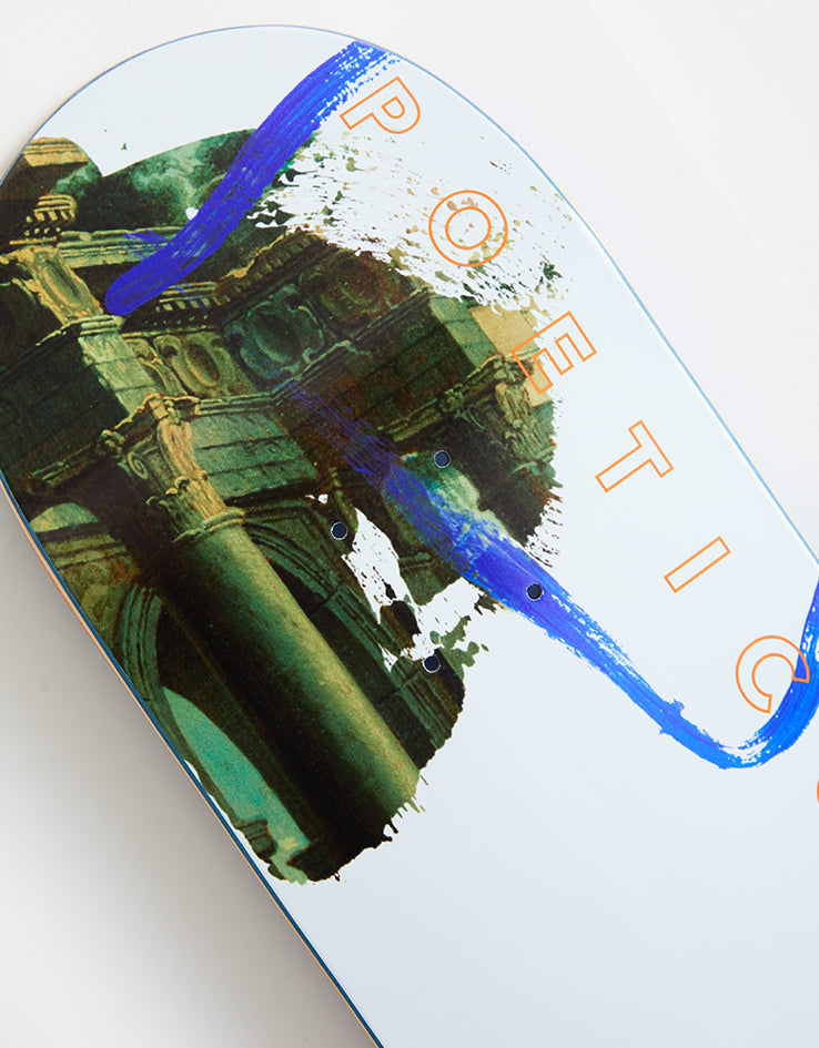 Poetic Collective Blue Strokes Skateboard Deck
