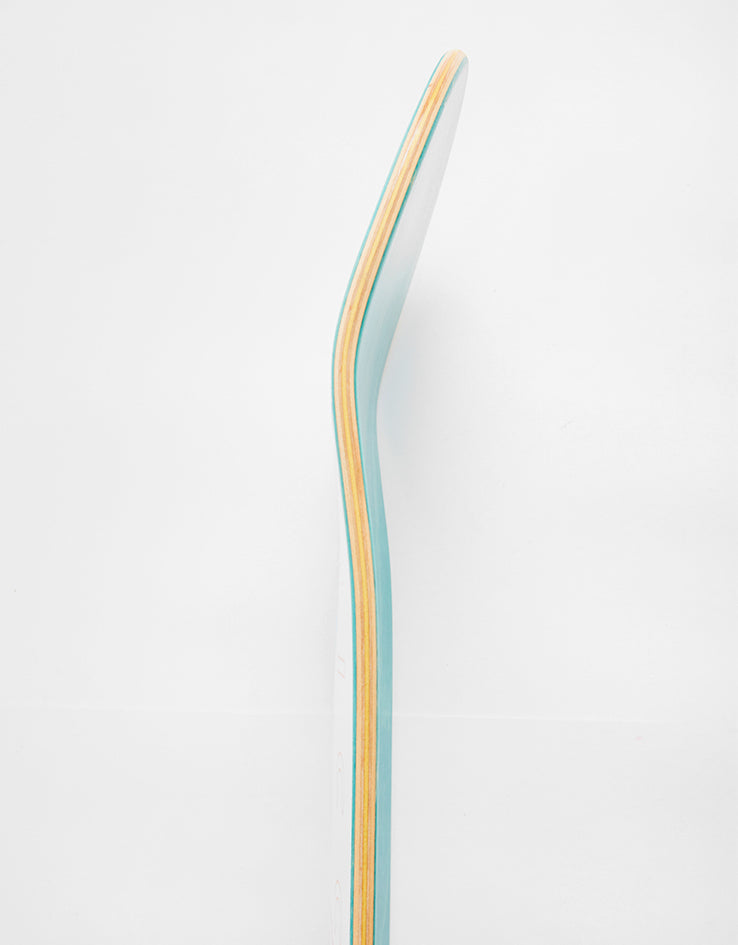 Poetic Collective Red Strokes Skateboard Deck