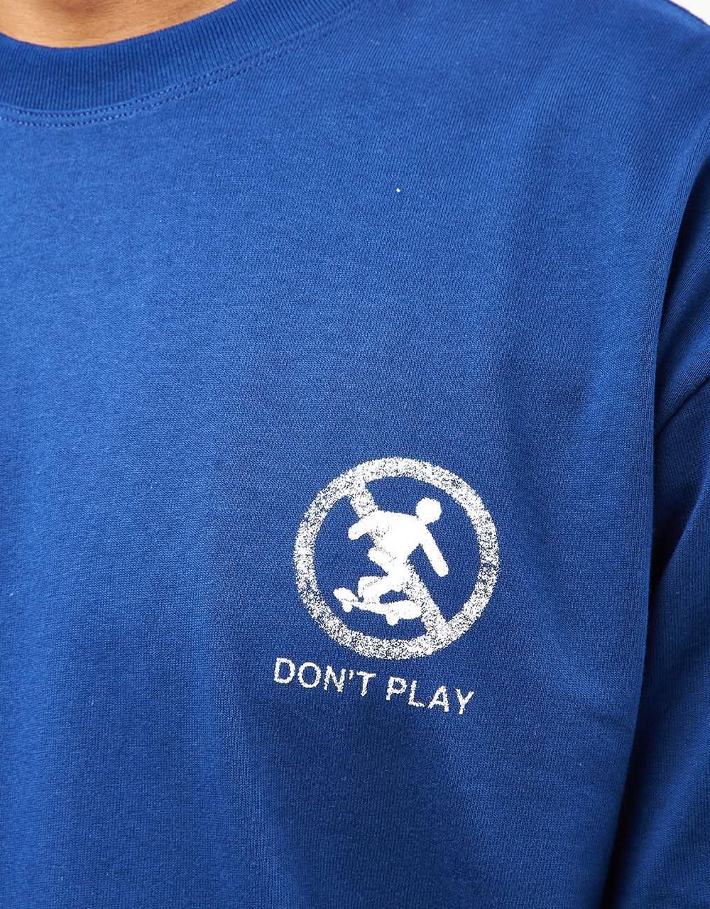 Polar Don't Play T-Shirt - Deep Royal Blue