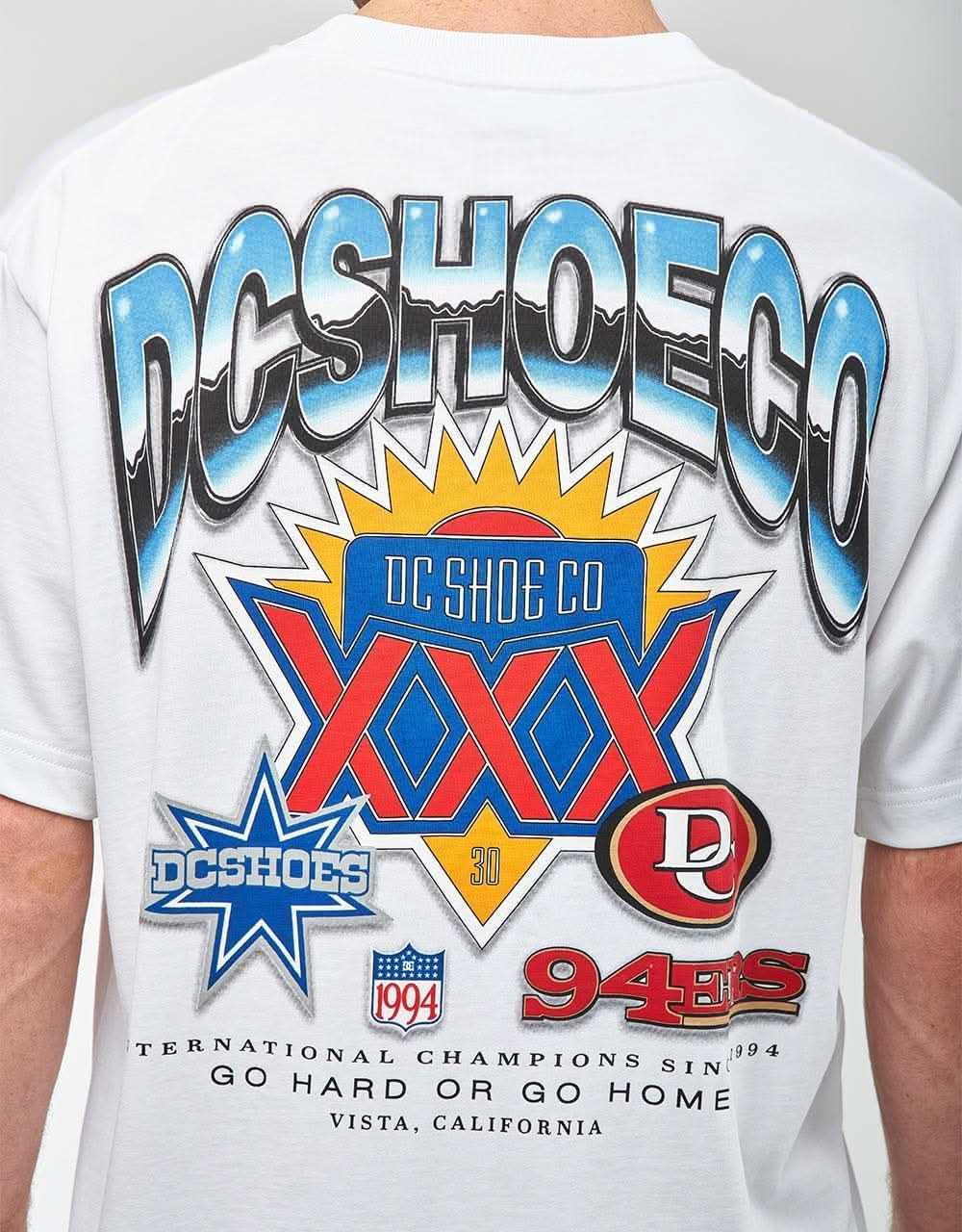 DC Go Home T-Shirt - White