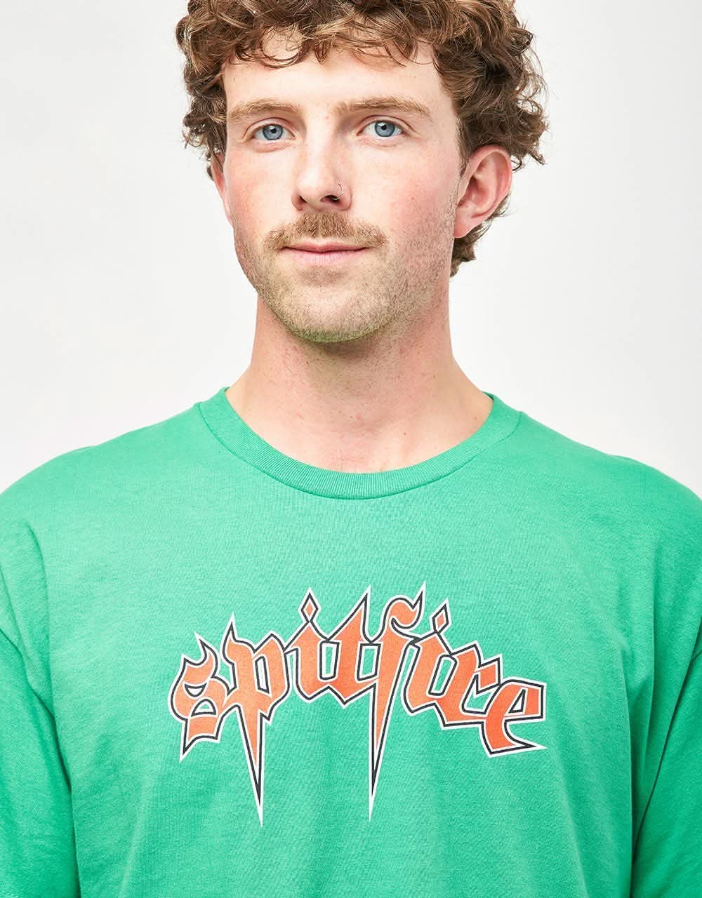 Spitfire Venom T-Shirt - Kelly Green/Red