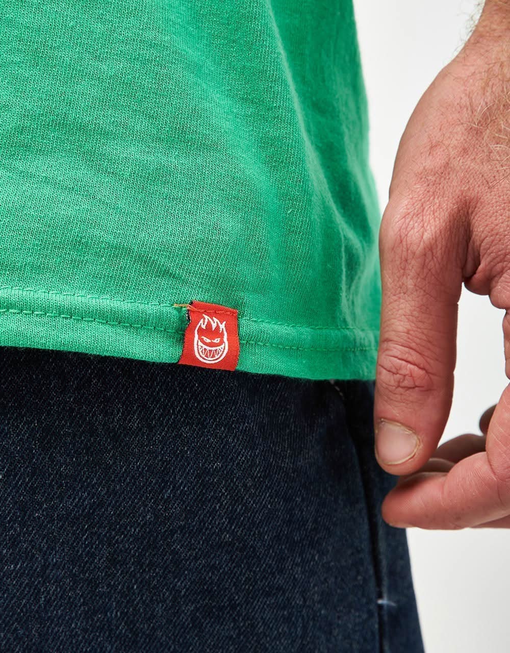 Spitfire Venom T-Shirt - Kelly Green/Red