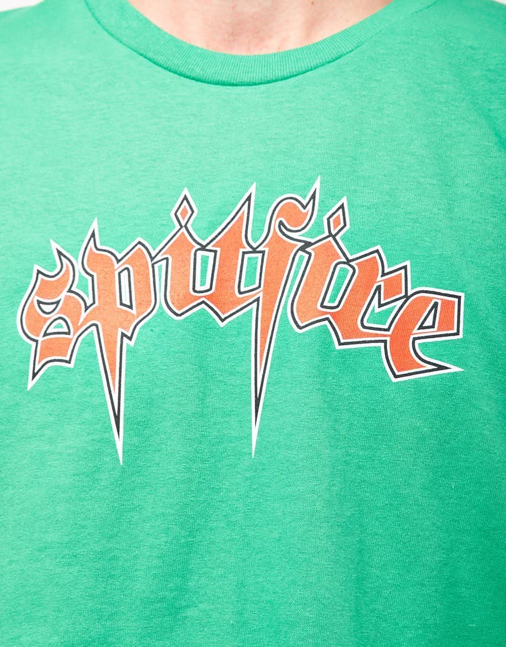 Spitfire Venom T-Shirt - Kelly Green/Red