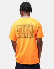 Anti Hero Out Of Order Pocket T-Shirt - Safety Orange/Black