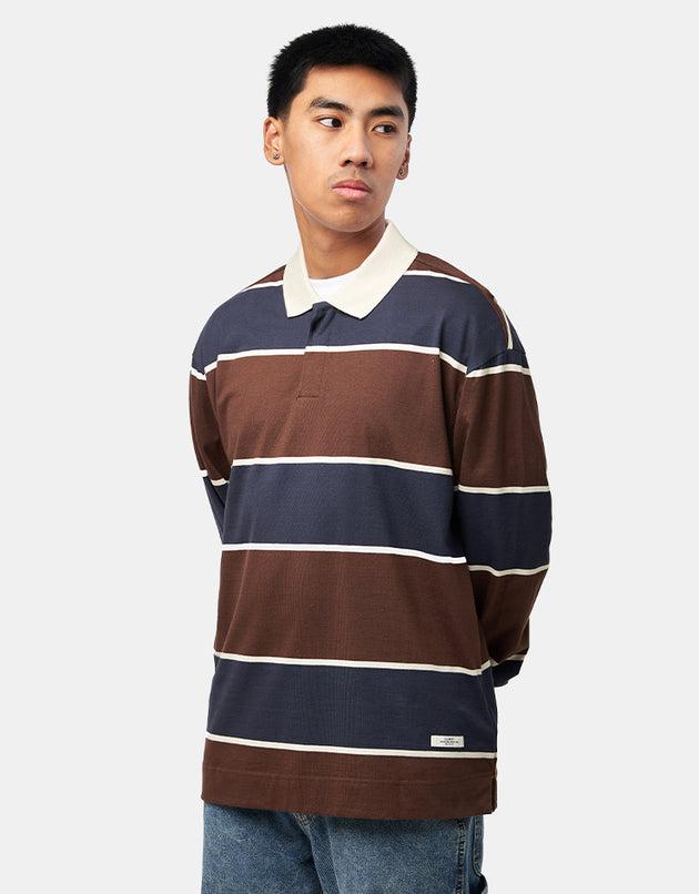Element Splengler L/S Polo Shirt - Bracken