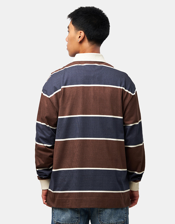 Element Splengler L/S Polo Shirt - Bracken