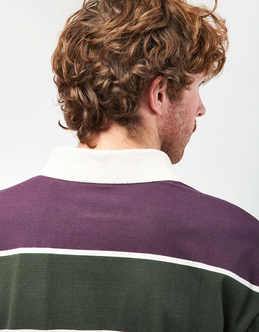 Element Splengler L/S Polo Shirt - Plum Perfect