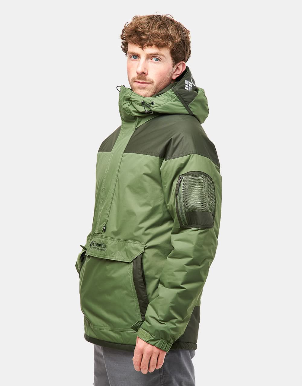 Columbia Challenger™ II Insulated Pullover Jacket - Canteen/Greenscape