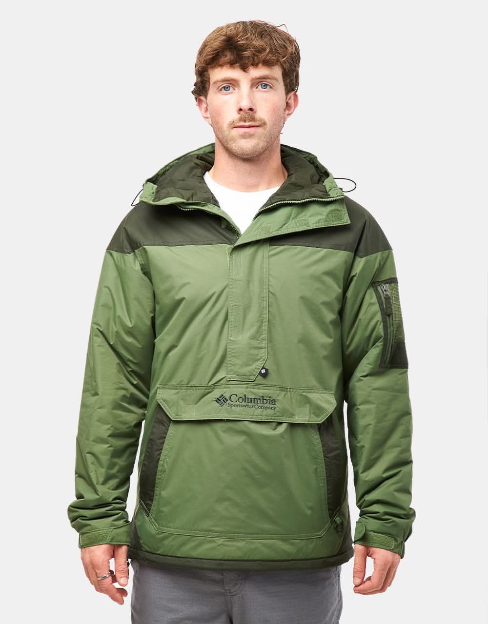 Columbia Challenger™ II Insulated Pullover Jacket - Canteen/Greenscape