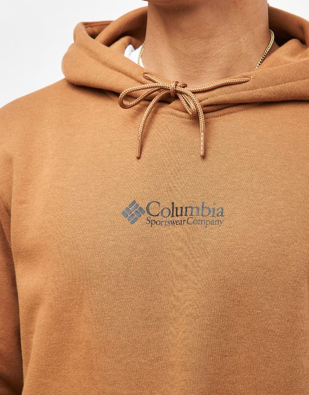 Columbia Meridian Creek™ Pullover Hoodie - Camel Brown/CSC Center Chest