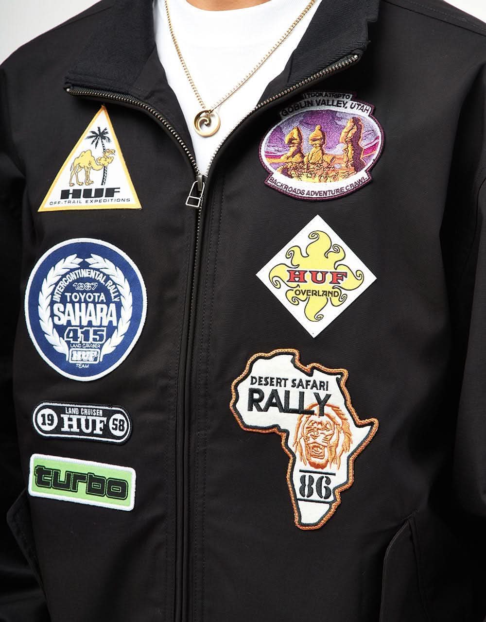 HUF x Toyota Land Cruiser Overland Touring Jacket - Black