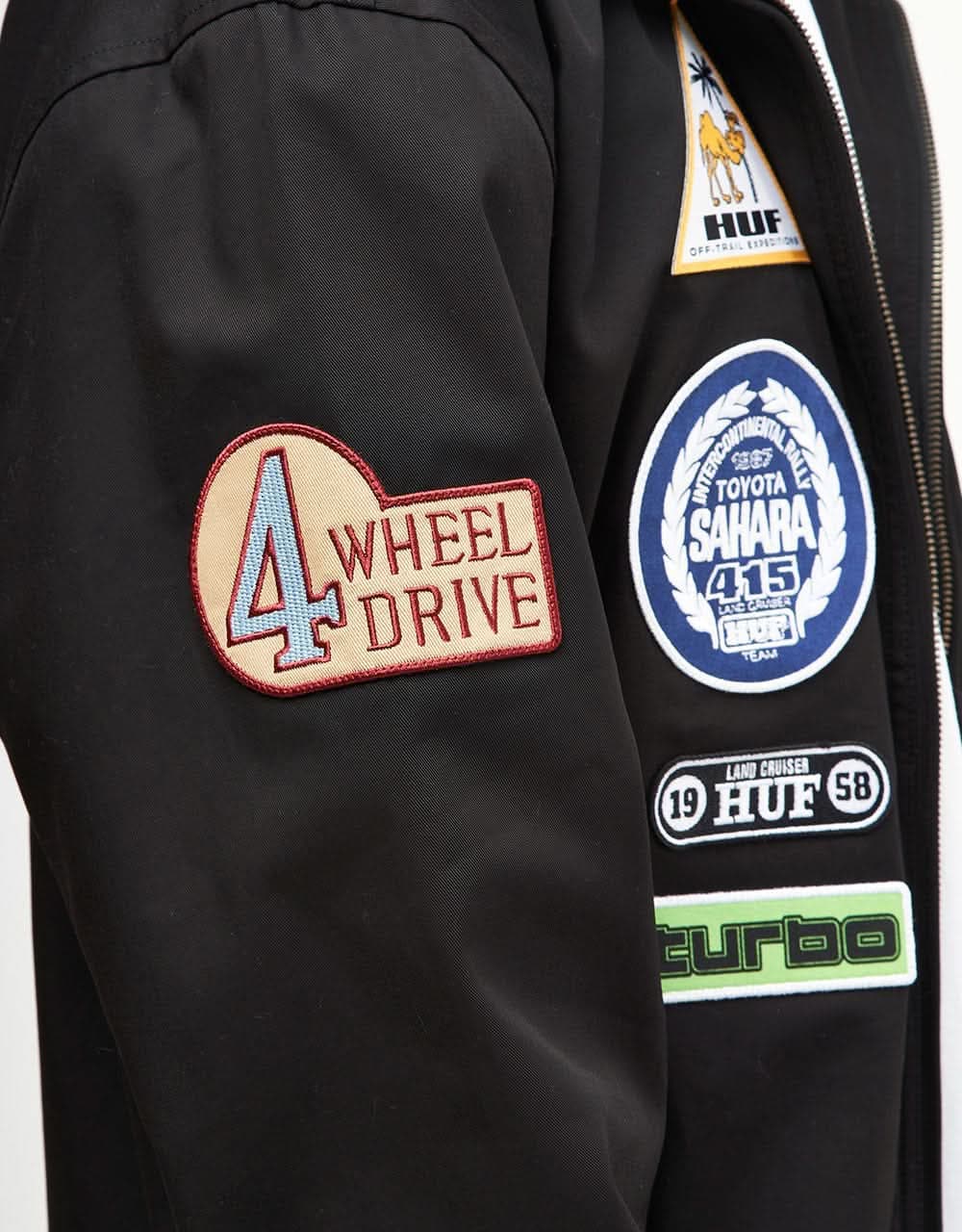 HUF x Toyota Land Cruiser Overland Touring Jacket - Black
