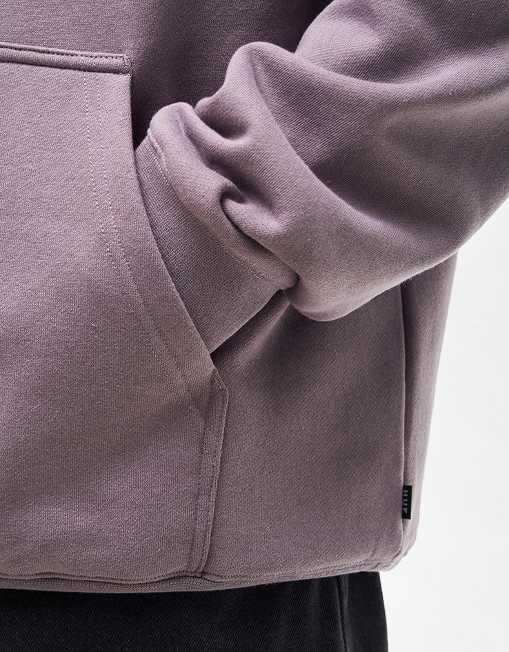 HUF Set Triple Triangle Pullover Hoodie - Light Plum