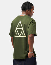 HUF Set Triple Triangle T-Shirt - Hunter Green