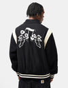 HUF Song Varsity Jacket - Black