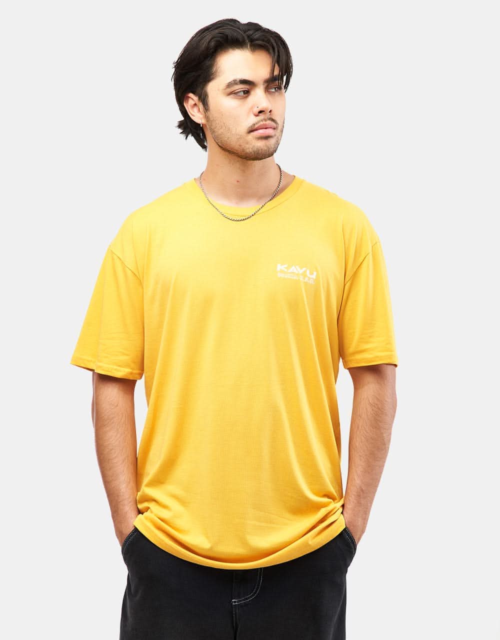 Kavu Botanical Society T-Shirt - Amber Gold