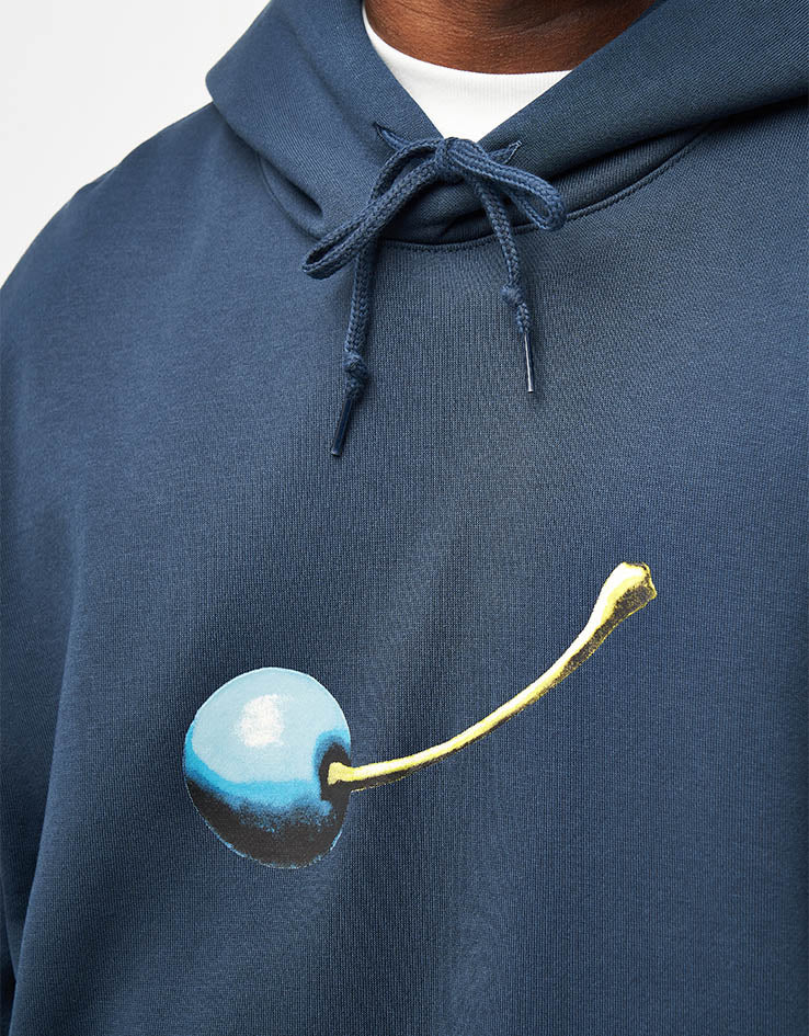 Nike SB Cherry Pullover Hoodie - Armory Navy/White