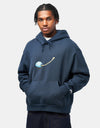 Nike SB Cherry Pullover Hoodie - Armory Navy/White