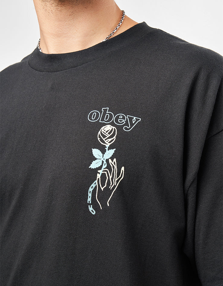 Obey Spring Forth T-Shirt - Black
